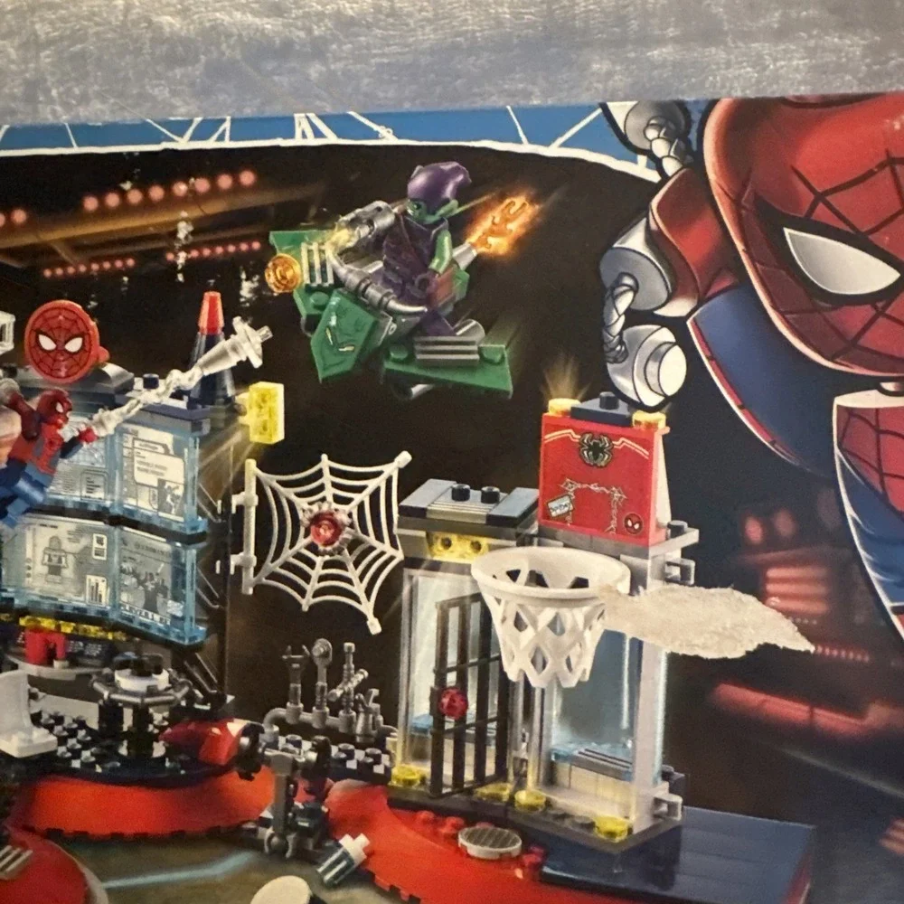 76175 ATTACK ON THE SPIDER LAIR lego NEW legos set man VENOM iron ultimate armor